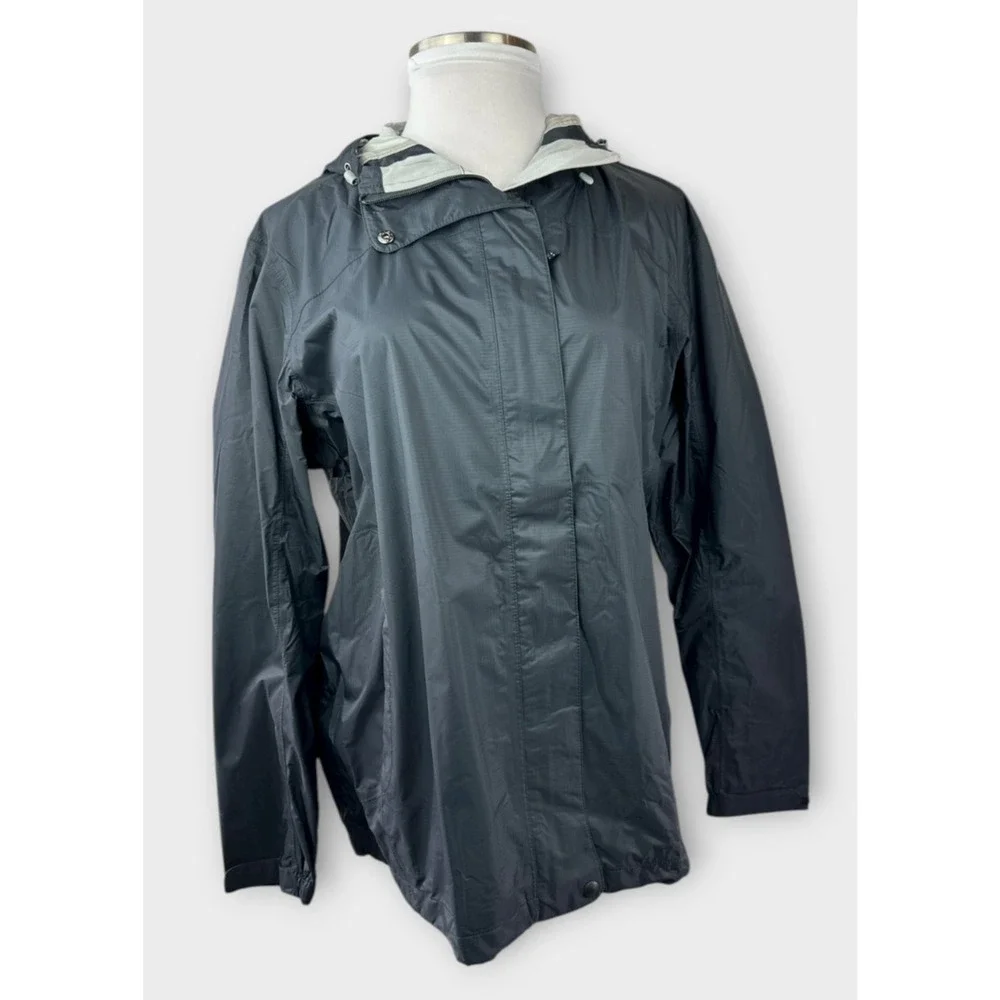 LL Bean Trail Model Rainwear Rain Jacket Ripstop Plus Size 3X Full Zip Hooded - Picture 5 of 13